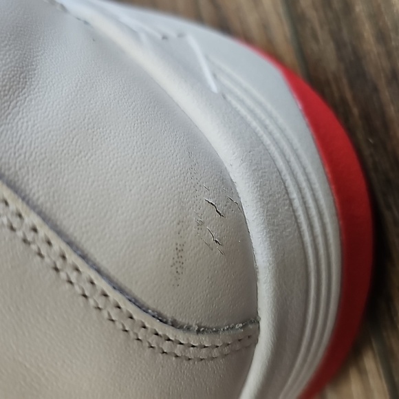 Nike, Red, Pippen, Sneakers, Active, Basketball, Casual, Men's, Flight, White, - Picture 10 of 14